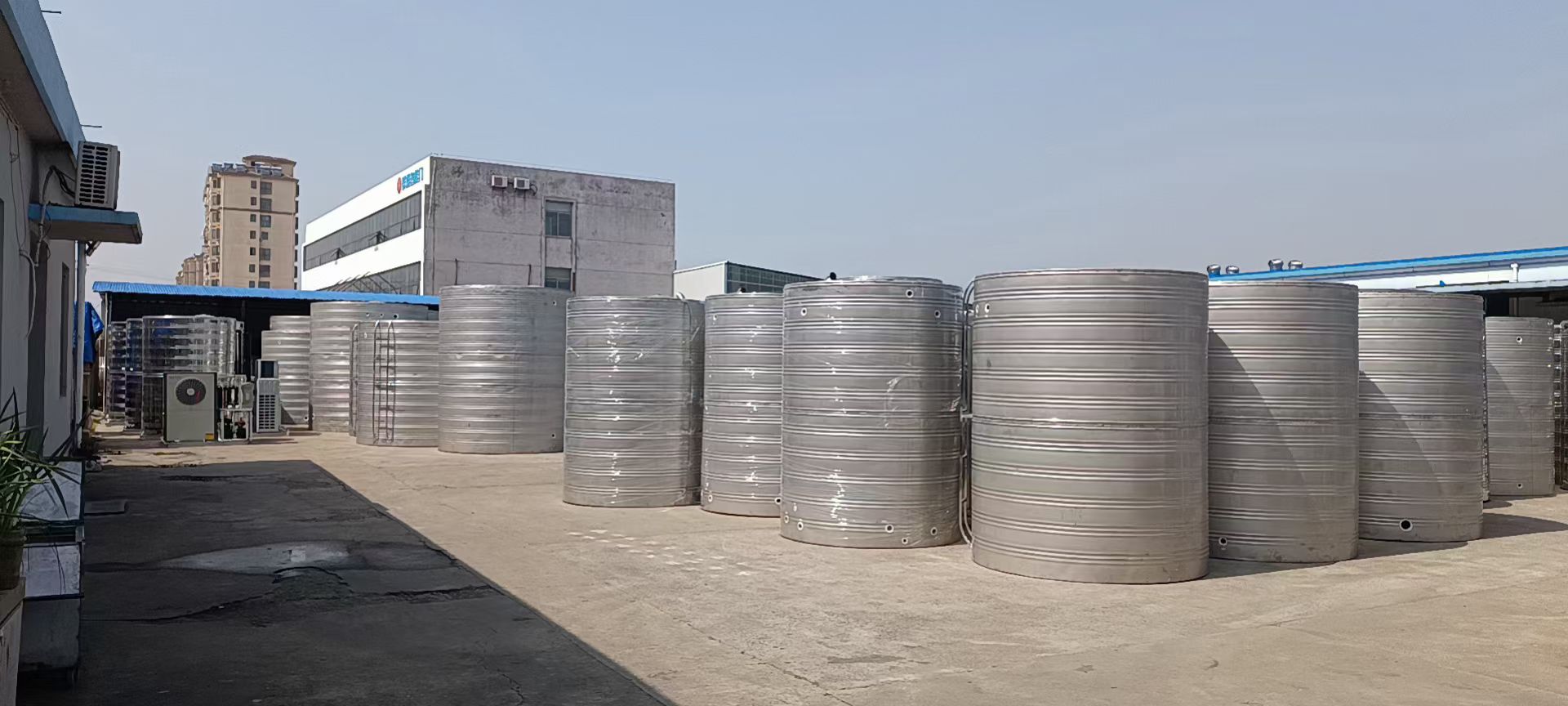Round Stainless Steel Tank